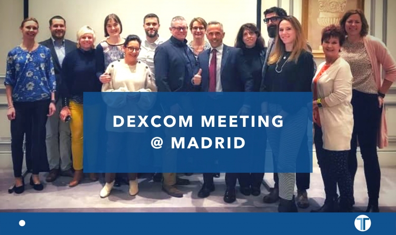 Always heading up at the Dexcom Meeting in Madrid