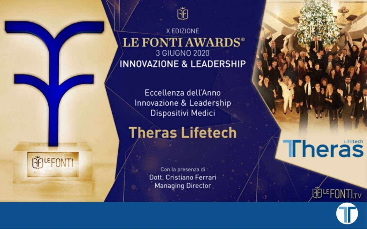 Premiata Theras Lifetech per l'impegno nella ricerca